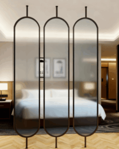 Parawan nordycki pokój hotelowy