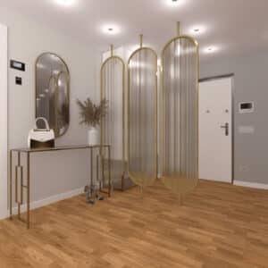 parawan złoty korytarz