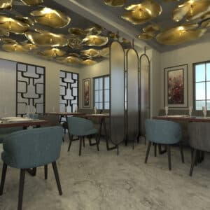 parawan metalowy czarny ze szkłem mlecznym